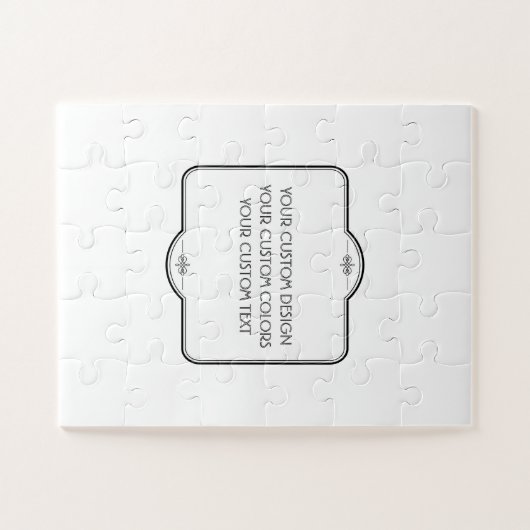 BLANGEN Sie Ihr Design hier - Puzzle (Horizontal)