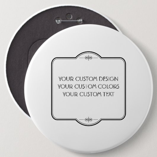 BLANGEN Sie Ihr Design hier - Schaltfläche Button (Vorne & Hinten)