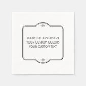 BLANGEN Sie Ihr Design hier - Serviette (Vorderseite)