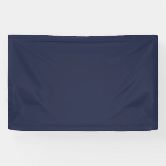 Blank 2.5'x4 Banner mit Navy Blue Background (Horizontal)