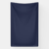 Blank 2.5'x4 Banner mit Navy Blue Background (Vertikal)