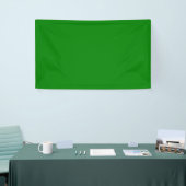 Blank 3' x 5' Banner mit grünem Hintergrund (Messeveranstaltung)