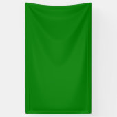 Blank 3' x 5' Banner mit grünem Hintergrund (Vertikal)