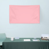 Blank 3' x 5' Banner mit hellrosa Hintergrund (Messeveranstaltung)