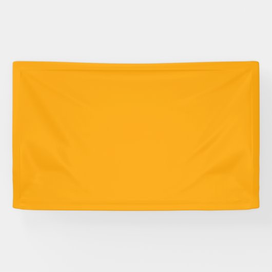 Blank 3' x 5' Banner mit orangefarbenem Hintergrun (Horizontal)
