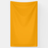 Blank 3' x 5' Banner mit orangefarbenem Hintergrun (Vertikal)