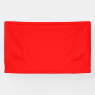 Blank 3' x 5' Banner mit rotem Hintergrund