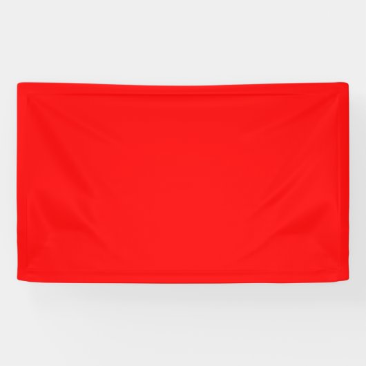 Blank 3' x 5' Banner mit rotem Hintergrund (Horizontal)