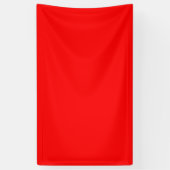 Blank 3' x 5' Banner mit rotem Hintergrund (Vertikal)