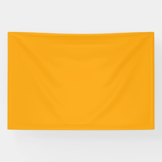 Blank 4'x6' Banner mit orangefarbenem Hintergrund (Horizontal)