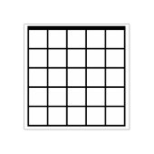 Blank 6-Saiten-Gitarren-Akkord Gummistempel (Prägung)