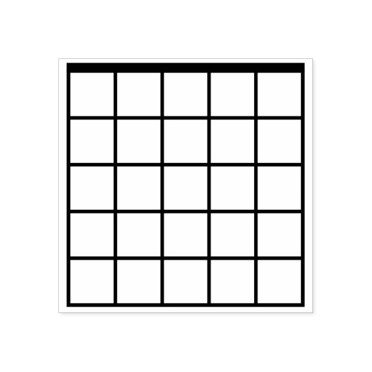 Blank 6-Saiten-Gitarren-Akkord Gummistempel (Prägung)