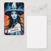 Blank Affirmation Cards Visitenkarte (Vorne/Hinten)