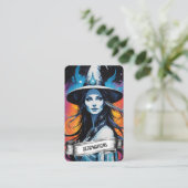 Blank Affirmation Cards Visitenkarte (Stehend Vorderseite)