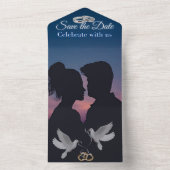 Blank All in einer Einladung zur Hochzeit (Innen Boden)