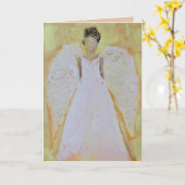 Blank Angel Karte (Gelbe Blume)