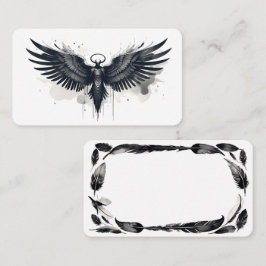 Blank Angel Oracle Cards Visitenkarte