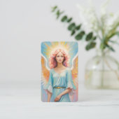 Blank Angel Oracle Message Cards Visitenkarte (Stehend Vorderseite)