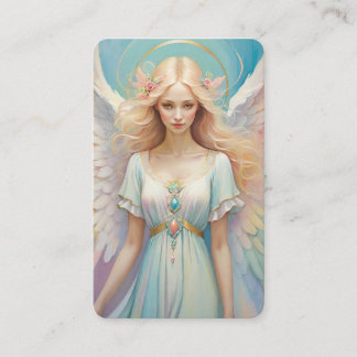 Blank Angel Oracle Messages Cards Visitenkarte