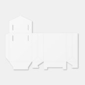 Blank angepasste Hochzeitstipendien Geschenkschachtel (Ungefaltet)