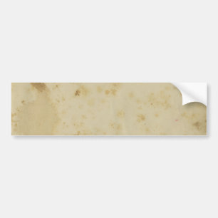Blank antiker Autoaufkleber aus dem 19. Jahrhunder
