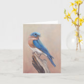 Blank-Art-Note-Karte "Bluebird" Karte (Gelbe Blume)