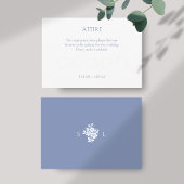 BLANK Attrage Code DIY Wedding RSVP Begleitkarte