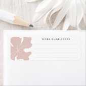 Blank Blank Template Herb floral rosa Name Linken (Insitu)