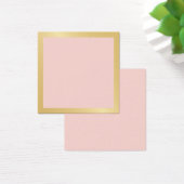 Blank Blush Pink mit Imitate Gold Foorder (Schreibtisch)