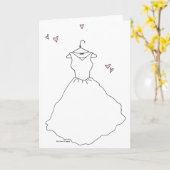 Blank Brautparty Bride Wedding Verlobung Karte (Gelbe Blume)