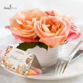 Blank Buffet-Karte für den Erntedank von Mute Flor