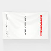 Blank & Bulk Vinyl Banners | Benutzerdefiniert, Le Banner (Horizontal)