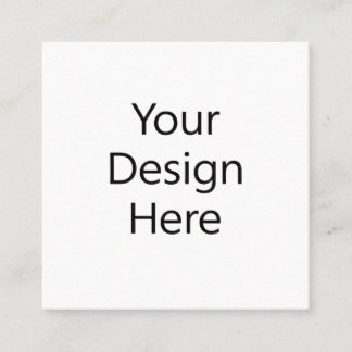 Blank-Business-Karte 2,5"x2,5" Quadratische Visitenkarte