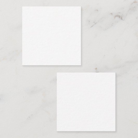 Blank-Business-Karte 2,5"x2,5" Quadratische Visitenkarte (Vorne/Hinten)
