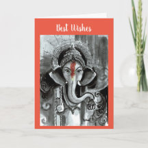 Blank Card - Aashirwad Ganesha