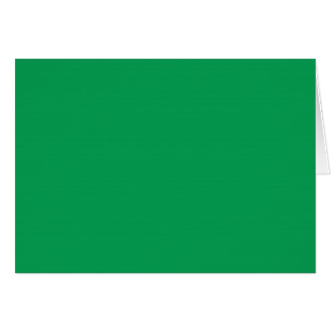 Blank Card mit grasgrünem Hintergrund (Vorderseite (Horizontal))
