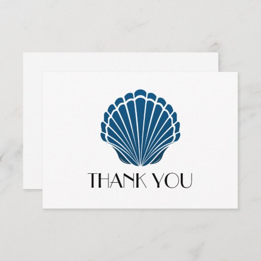 Blank Card oder Vielen Dank Einladung (Vorne/Hinten)