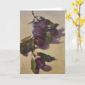 Blank Card, "Reifung" Gemälde von Sarah Sedwick Karte (Gelbe Blume)