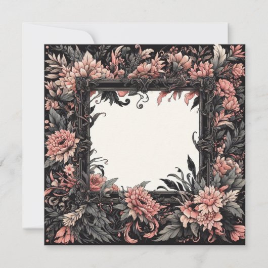 Blank Card Template anpassen Einladung (Vorderseite)