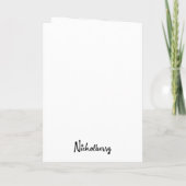 Blank card with puppies karte (Rückseite)