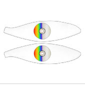 Blank CD Disc With Rainbow Mini Basketball (Panele)