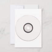 Blank-CD-Einladungen Einladung (Vorderseite)
