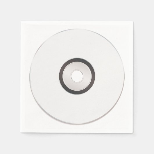 Blank-CD-Papier Napkins Serviette (Vorderseite)