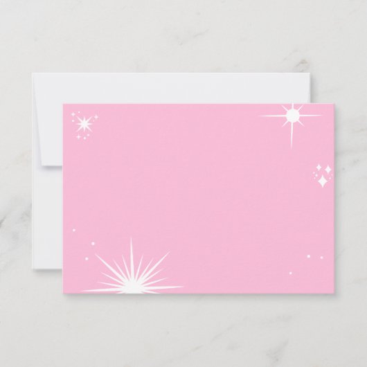 Blank Celestial Starlight Affirmation/Quote Dankeskarte (Vorderseite)