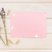 Blank Celestial Starlight Affirmation/Quote Dankeskarte