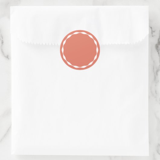 Blank Circle Custom Spice Sticker (Tasche)