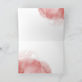 Blank Coral Rose Silver Abstrakt Programm (Innenseite)