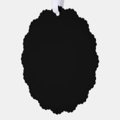 Blank Create your own - Black Ornament Karte (Links)