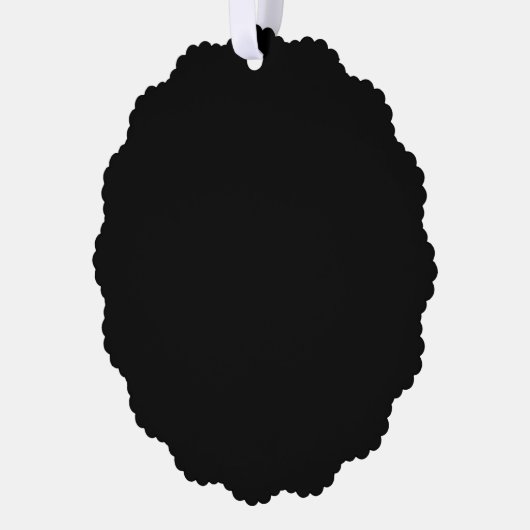 Blank Create your own - Black Ornament Karte (Links)