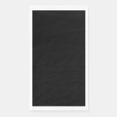 Blank Create your own - Black Serviette (Vorderseite)